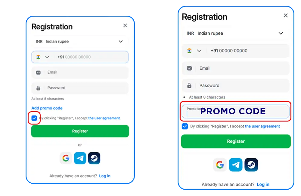 Register and Claim Your Bonus